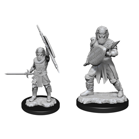 D&D Nolzur's Marvelous Miniatures: Human Fighter Male - #90144