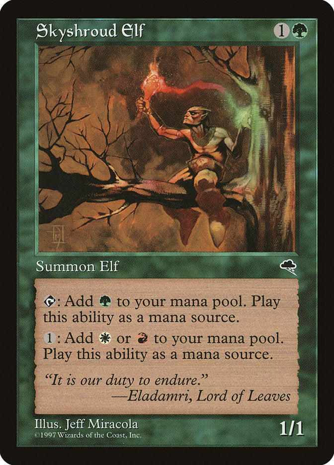Skyshroud Elf - TMP 255