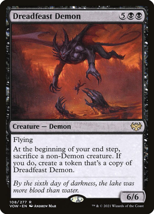 Dreadfeast Demon - VOW 108  (Foil)