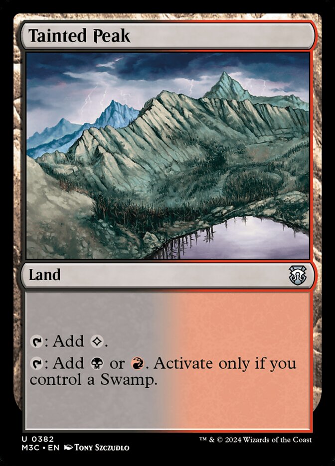 Tainted Peak - M3C 382