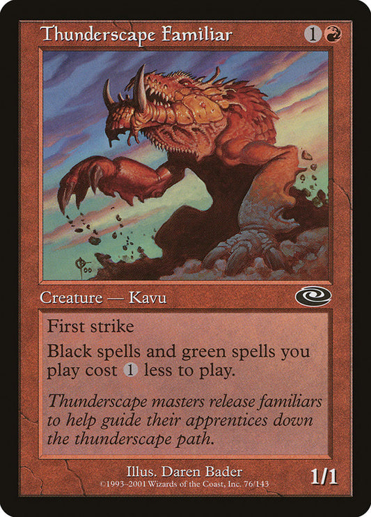 Thunderscape Familiar - PLS 76