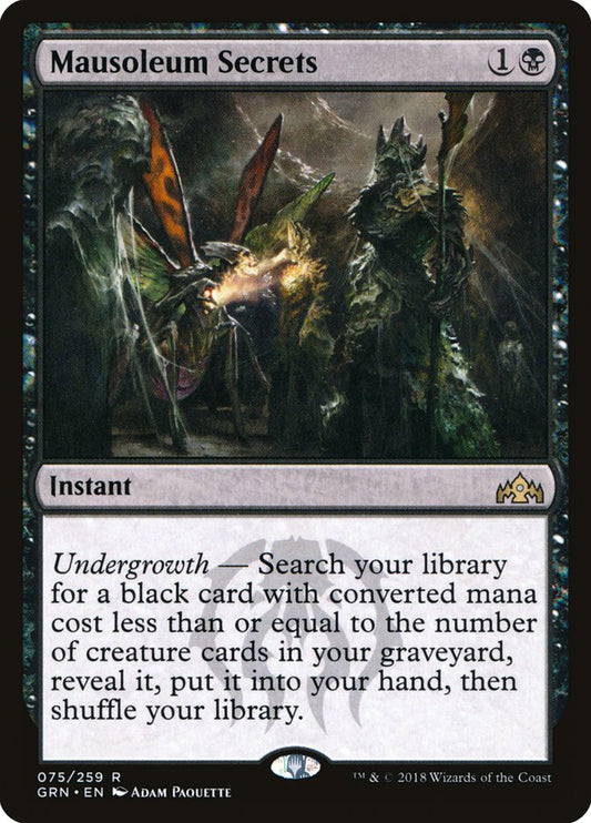 Mausoleum Secrets - GRN 75