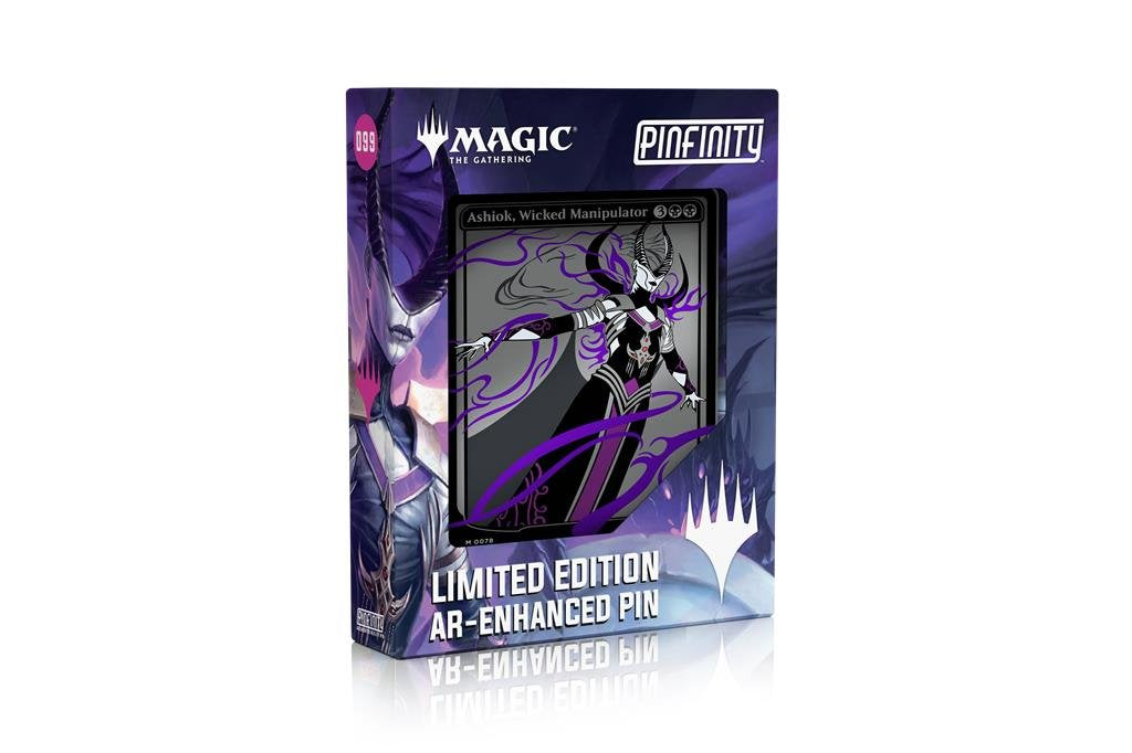 Magic: The Gathering - Ashiok, Wicked Manipulator, Card Style AR Enhanced Pin