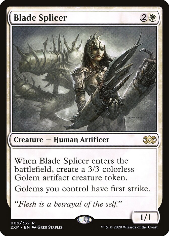 Blade Splicer - Double Masters 9 (Foil)