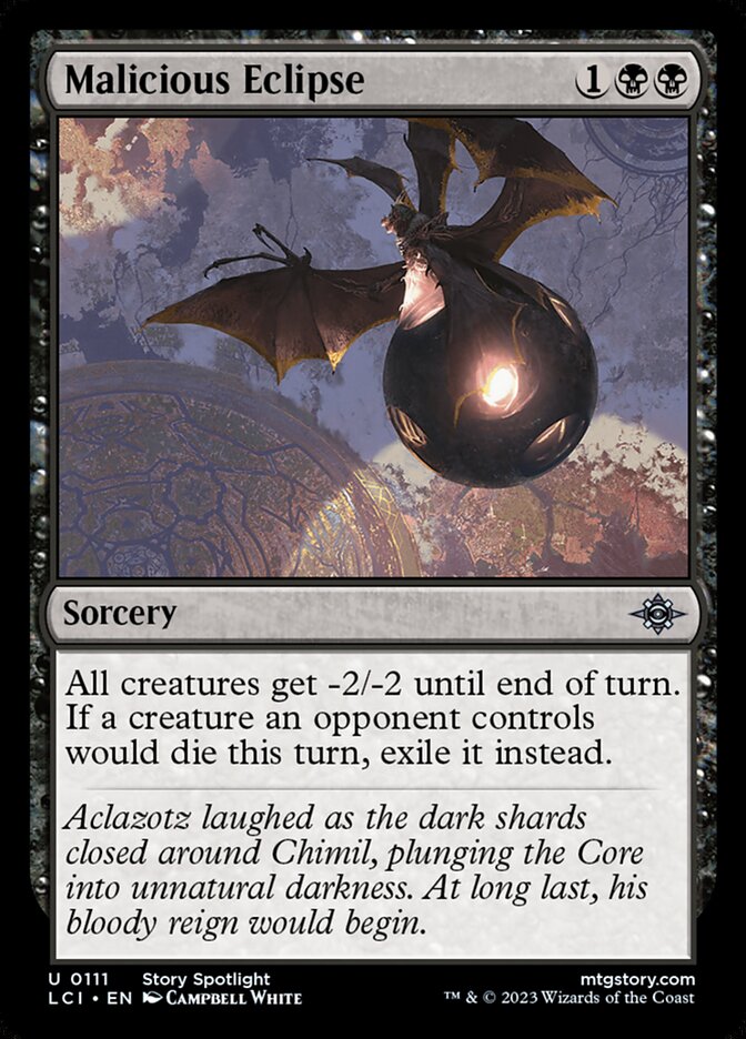 Malicious Eclipse - The Lost Caverns of Ixalan 111 (Foil)