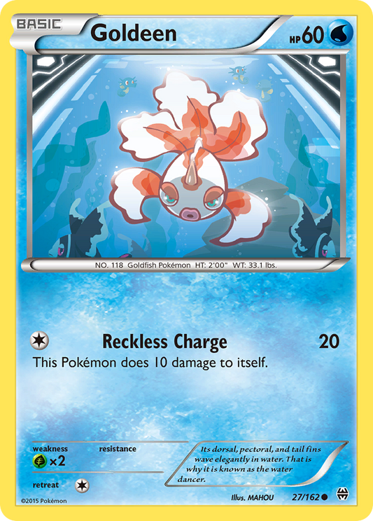 Goldeen (13) - XY Trainer Kit: Pikachu Libre & Suicune 13 - Near Mint