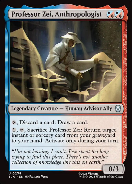 Professor Zei, Anthropologist - Avatar: The Last Airbender 238