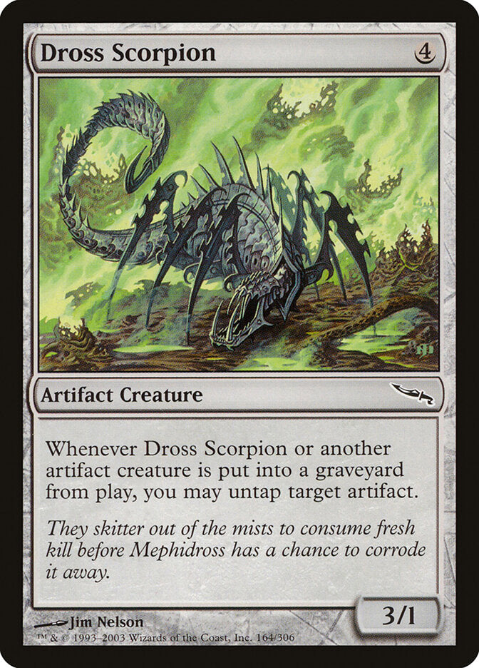 Dross Scorpion - Mirrodin 164
