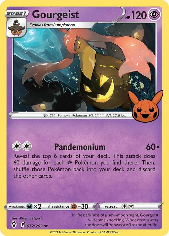 Gourgeist - Trick or Trade BOOster Bundle 077/203 (Foil) - Near Mint