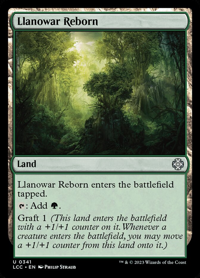 Llanowar Reborn - LCC 341