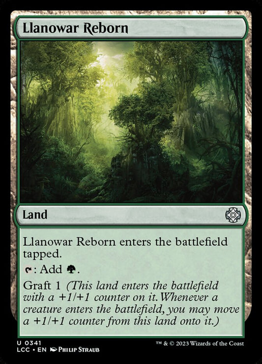 Llanowar Reborn - LCC 341