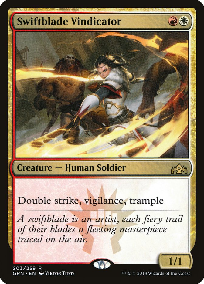 Swiftblade Vindicator - Guilds of Ravnica 203