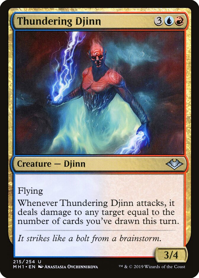 Thundering Djinn - Modern Horizons 215