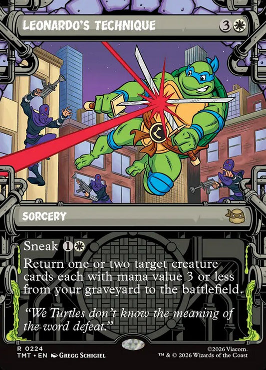 Leonardo's Technique - TMT 224  (Foil)