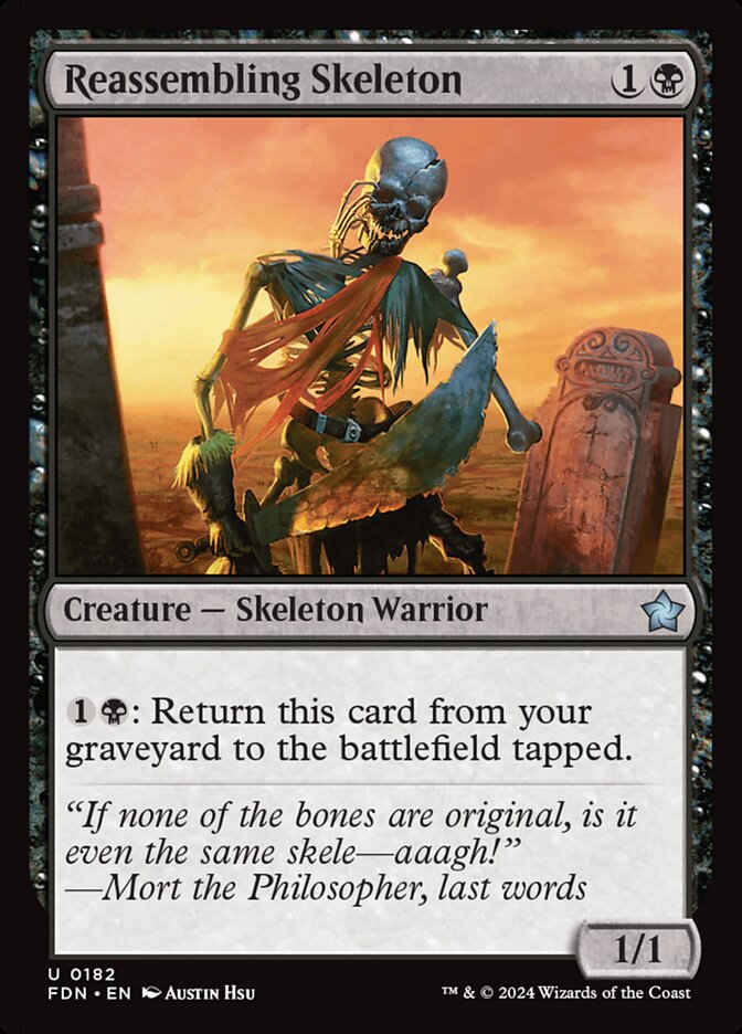 Reassembling Skeleton - Foundations 182