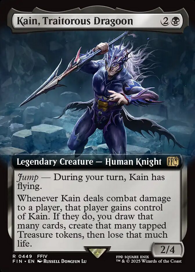Kain, Traitorous Dragoon - FIN 449  (Foil)