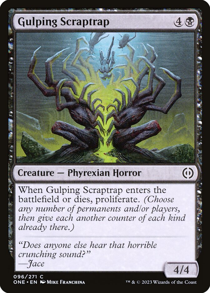 Gulping Scraptrap - Phyrexia: All Will Be One 96 (Foil)