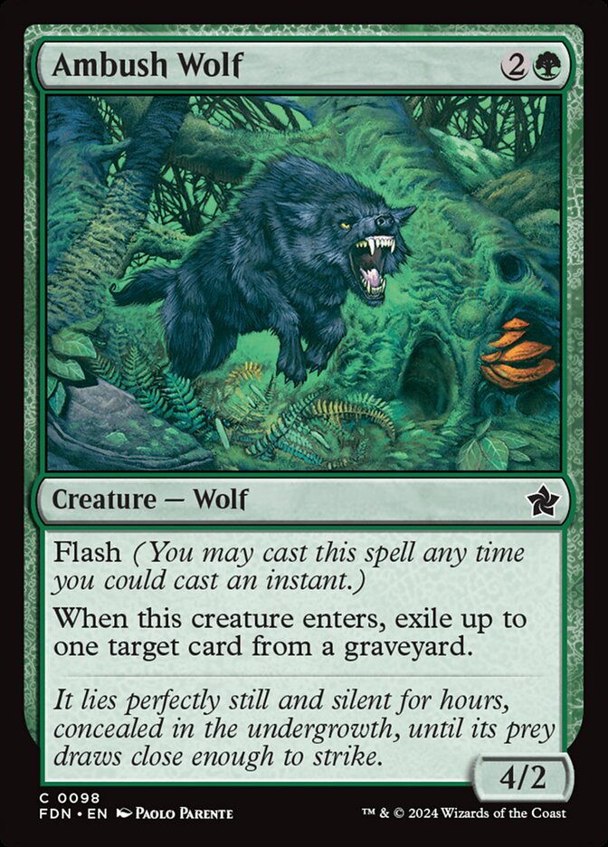 Ambush Wolf - Foundations 98
