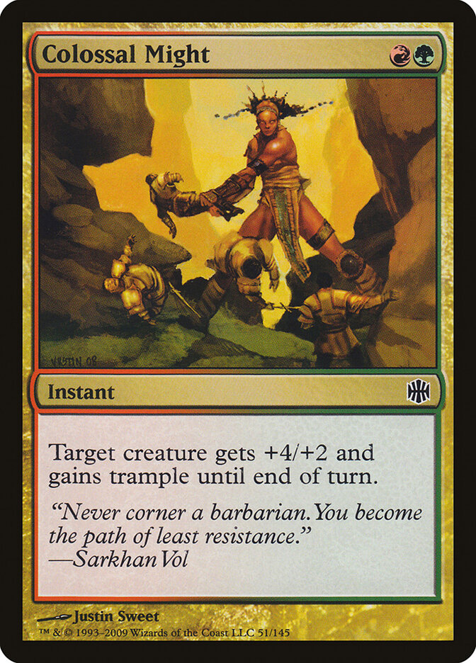 Colossal Might - Alara Reborn 51