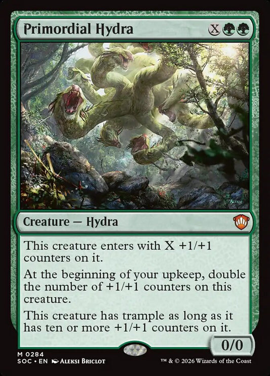 Primordial Hydra - Secrets of Strixhaven Commander 284