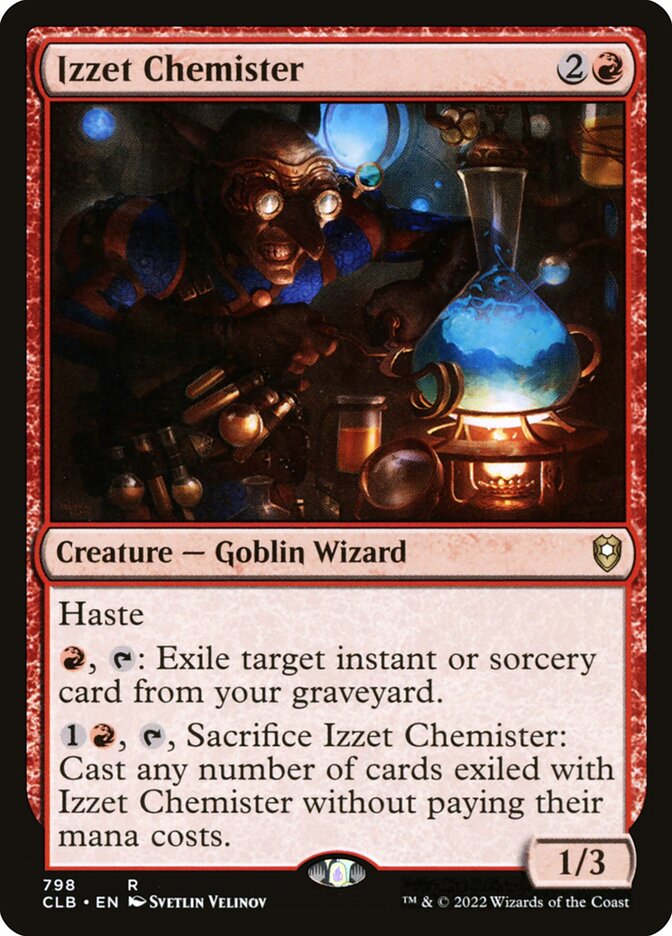 Izzet Chemister - CLB 798