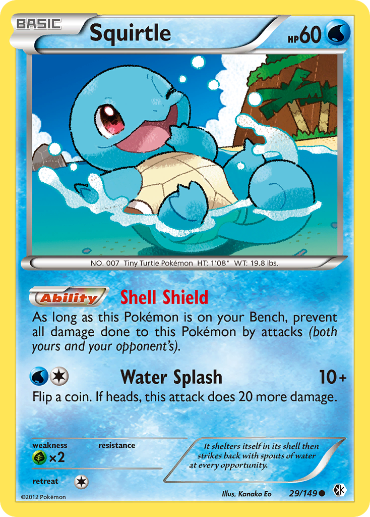 Squirtle - Boundaries Crossed 29 - Near Mint