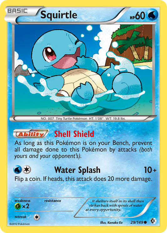 Squirtle - Boundaries Crossed 29 - Near Mint