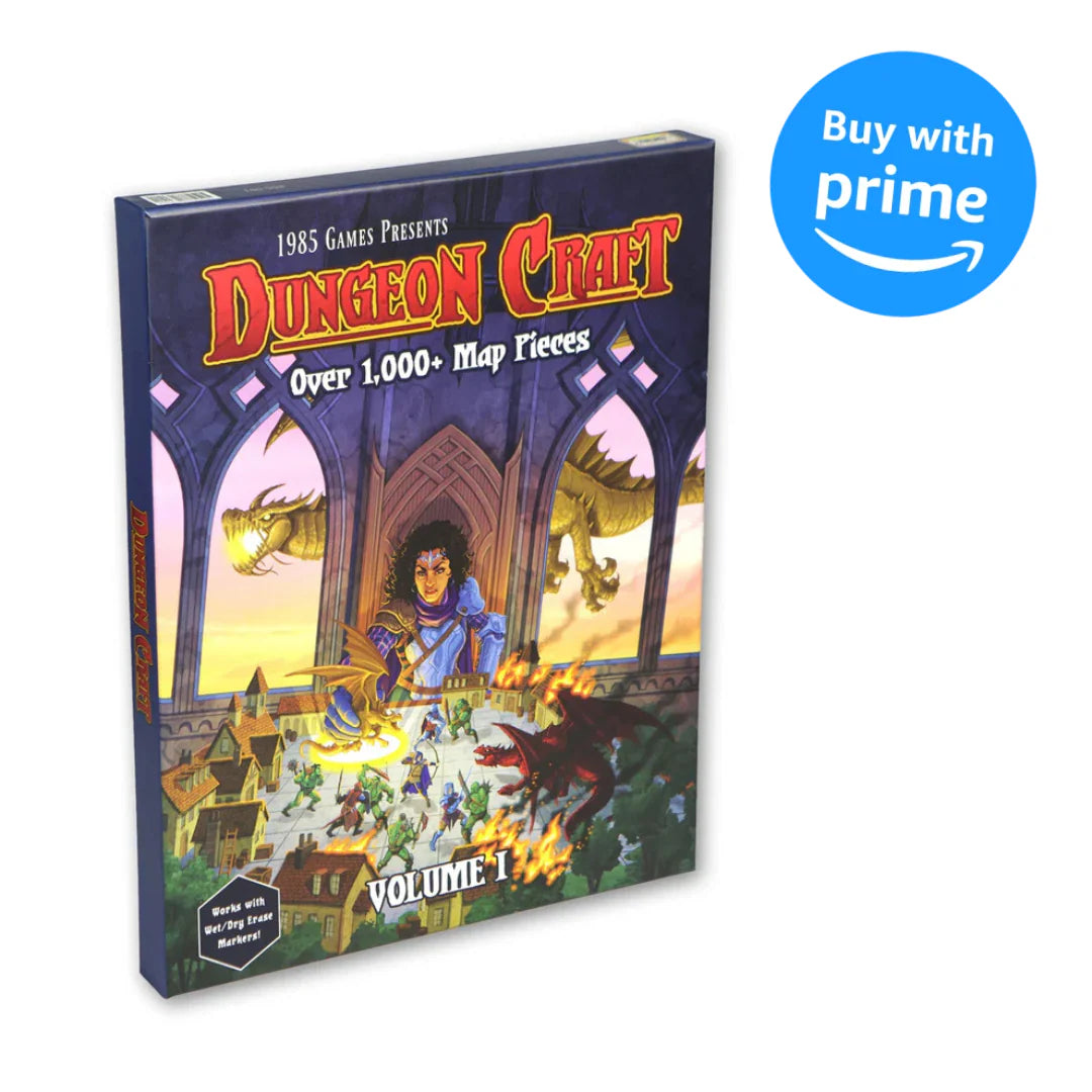Dungeon Craft Volume I: Over 1,000+ Map Pieces Set (In Box)