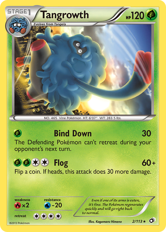 Tangrowth - Legendary Treasures 2 - Moderately Played