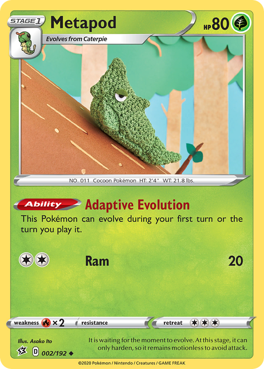 Metapod - Rebel Clash 002/192