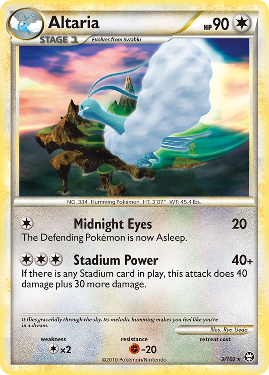 Altaria - Generations: Radiant Collection RC24 (Foil) - Lightly Played