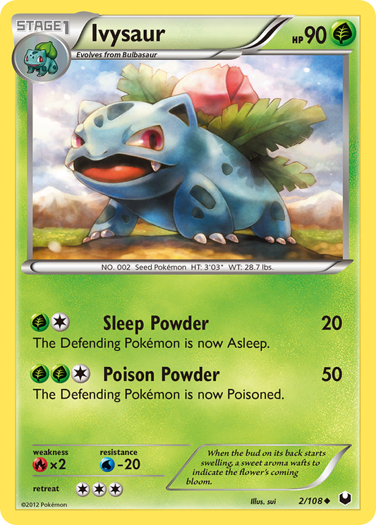 Ivysaur - Mega Evolution 002/132 - Near Mint