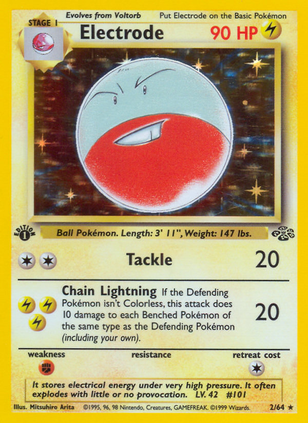 Electrode - Jungle 2 (Foil) (Unlimited) - Damaged
