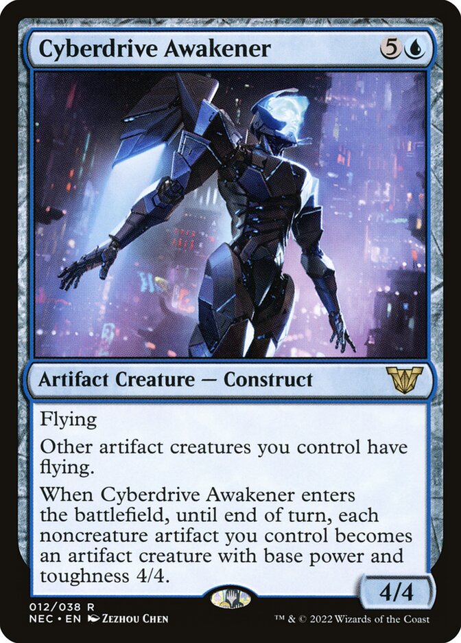 Cyberdrive Awakener - Neon Dynasty Commander 12