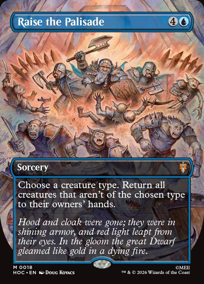 Raise the Palisade - The Hobbit Eternal 18 (Foil)