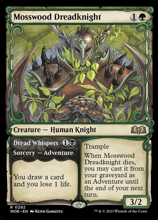 Mosswood Dreadknight // Dread Whispers - WOE 292