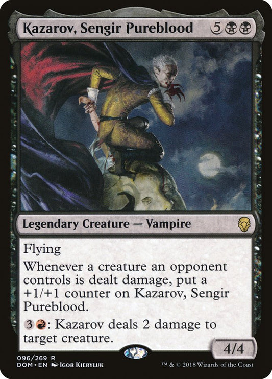 Kazarov, Sengir Pureblood - DOM 96