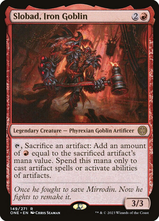 Slobad, Iron Goblin - ONE 149