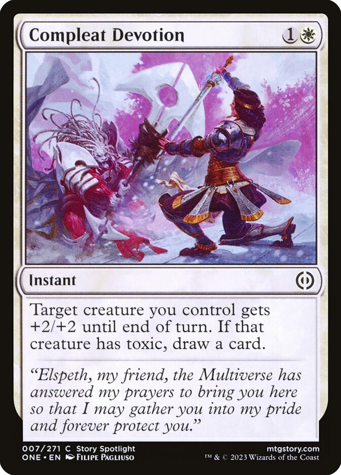Compleat Devotion - Phyrexia: All Will Be One 7 (Foil)