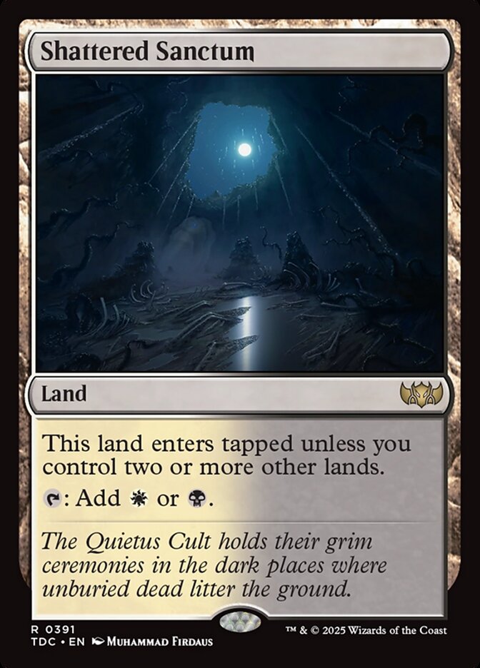 Shattered Sanctum - TDC 391