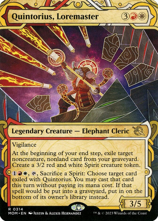 Quintorius, Loremaster - MOM 314