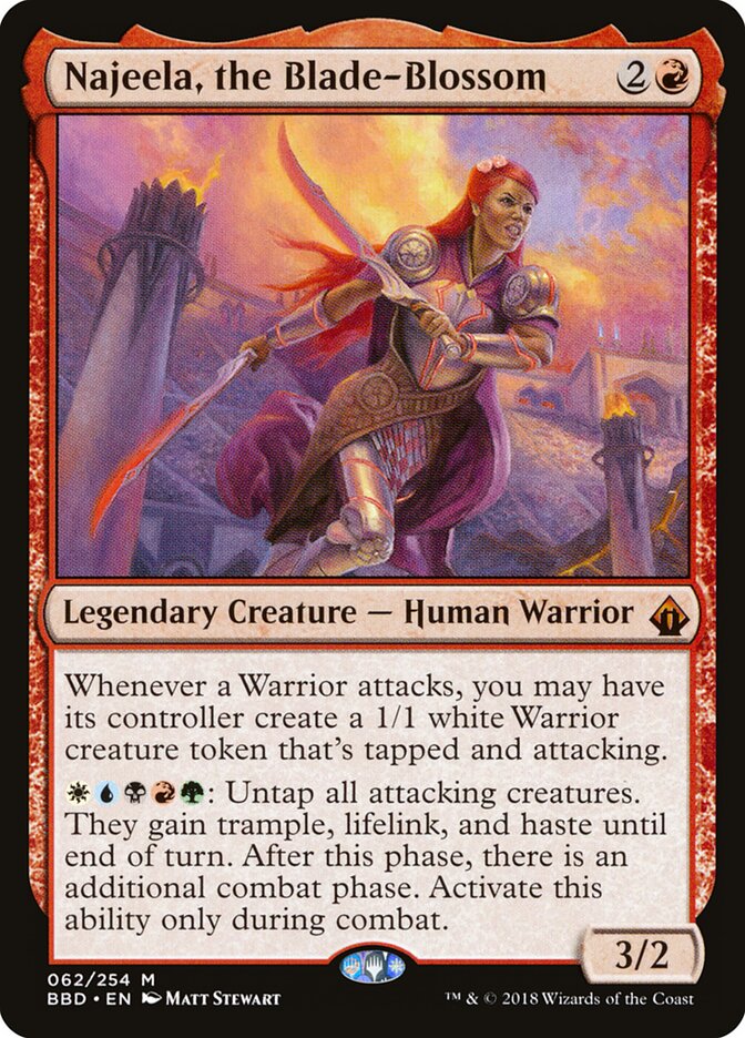 Najeela, the Blade-Blossom - Battlebond 62 (Foil)
