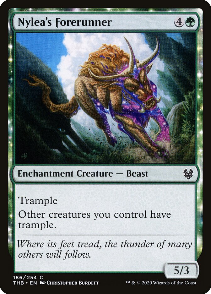 Nylea's Forerunner - Theros Beyond Death 186