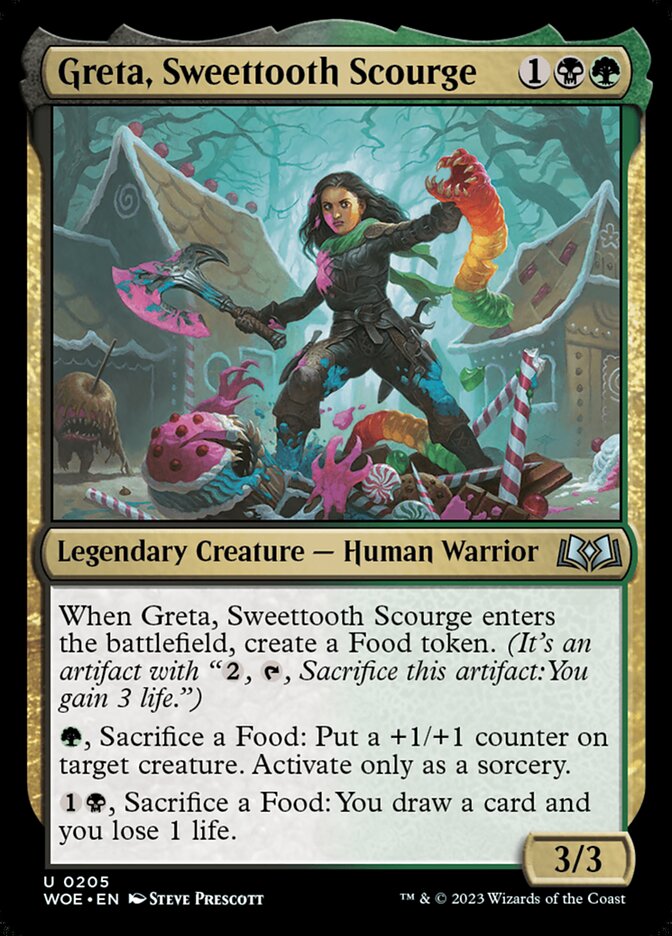 Greta, Sweettooth Scourge - WOE 205  (Foil)