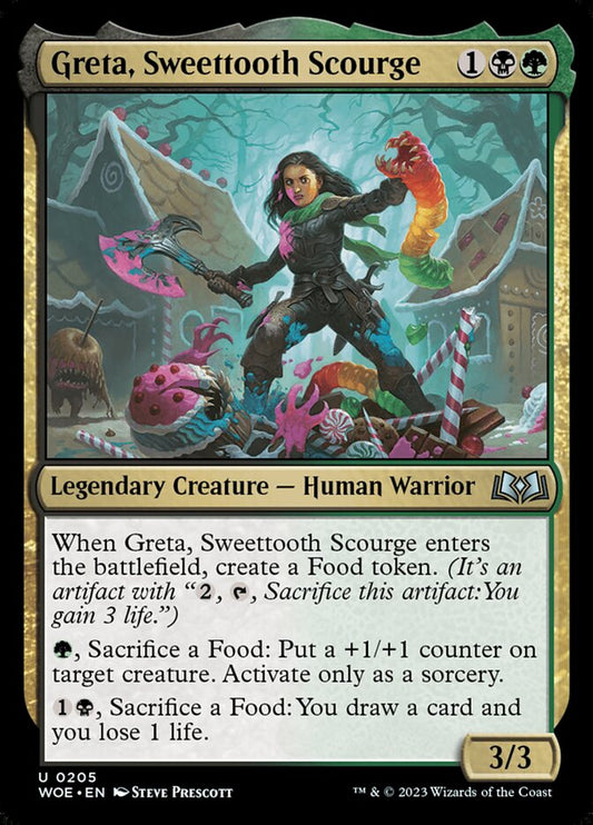 Greta, Sweettooth Scourge - WOE 205  (Foil)