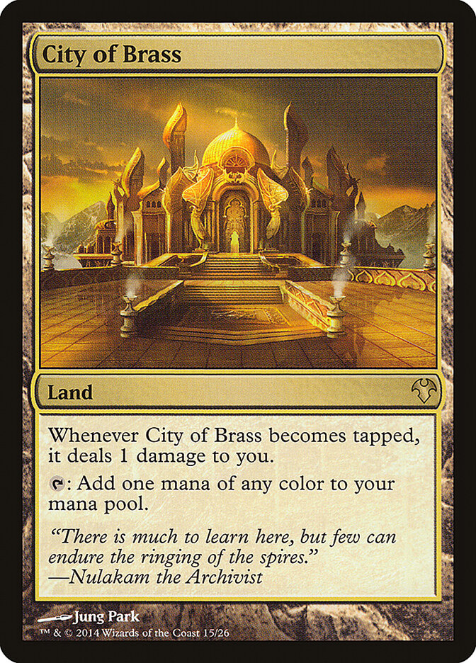 City of Brass - Modern Event Deck 2014 15