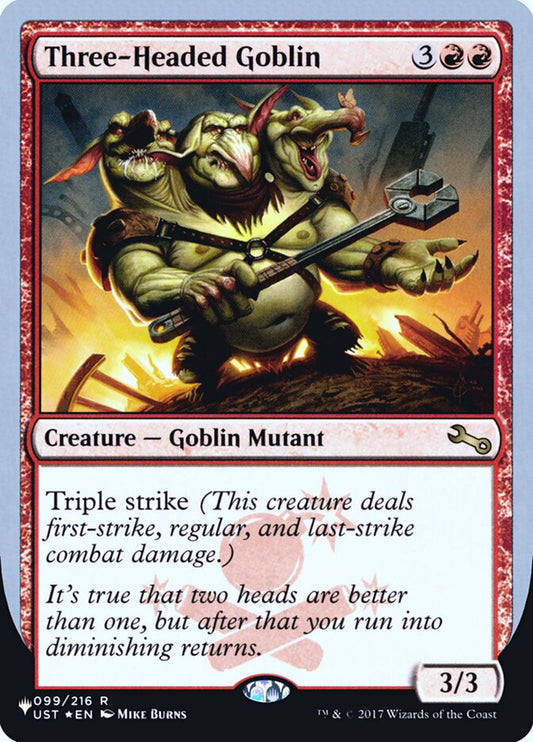 Three-Headed Goblin - ULST 31  (Foil)