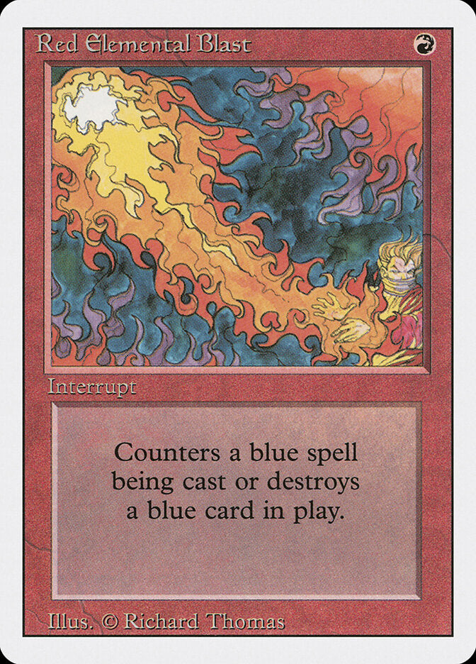 Red Elemental Blast - Revised Edition 171