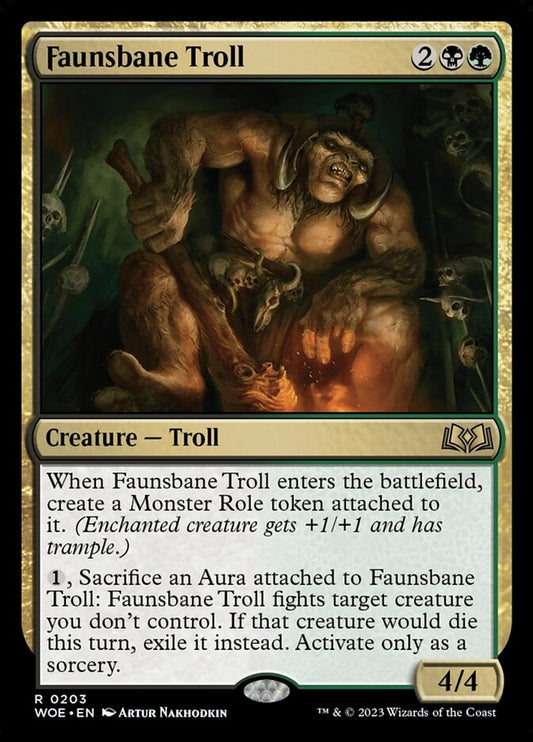 Faunsbane Troll - WOE 203