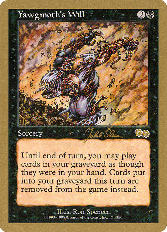 Yawgmoth's Will - WC99 js171